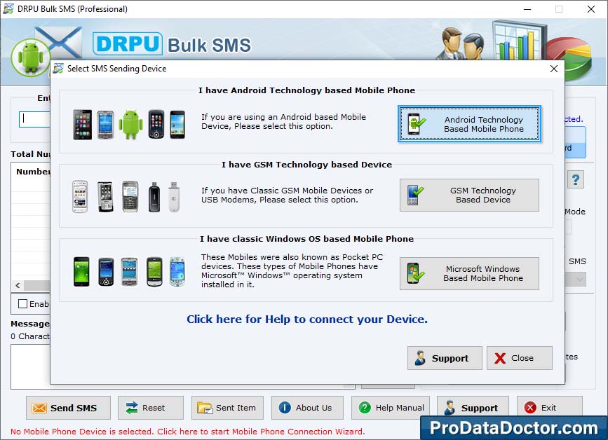 Bulk SMS Software – Professional