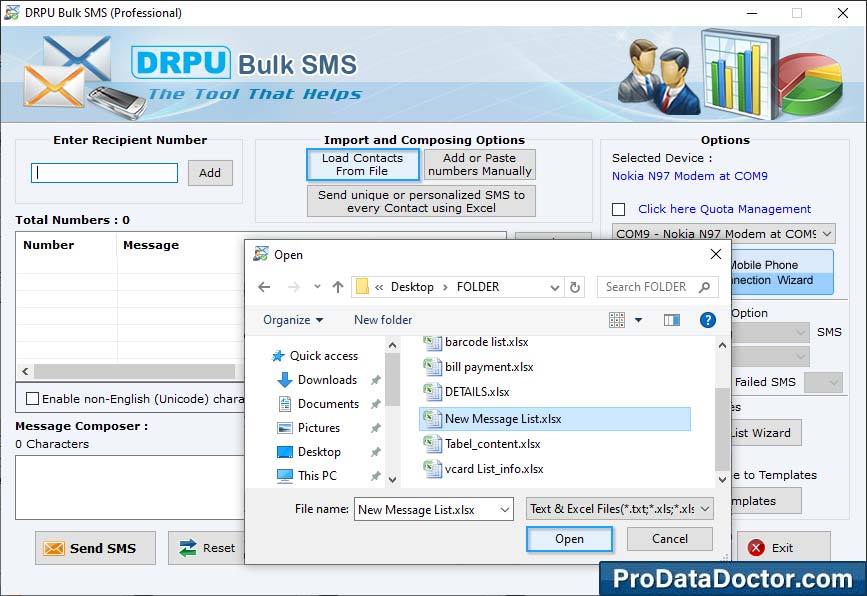 Bulk SMS Software for GSM Mobile Phones