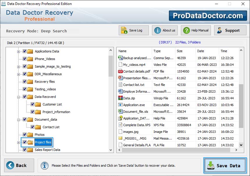 DDR Professional – Data Recovery