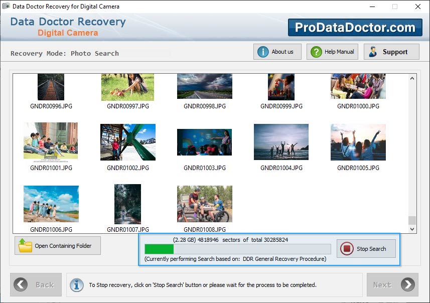 Digital Camera Data Recovery