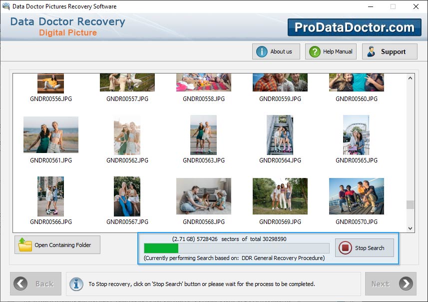 Digital Pictures Recovery