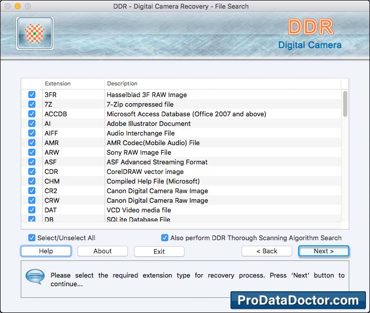 Mac Digital Camera Data Recovery Software 