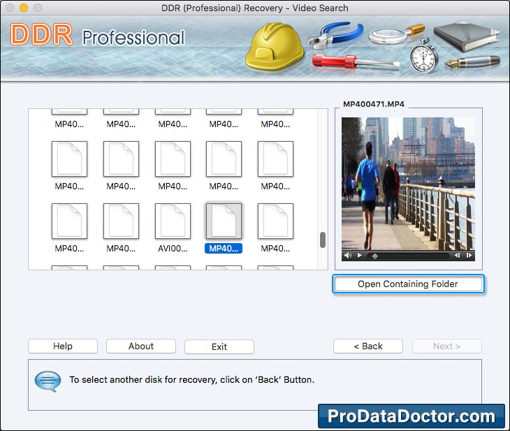 Mac DDR Professional – Recovery