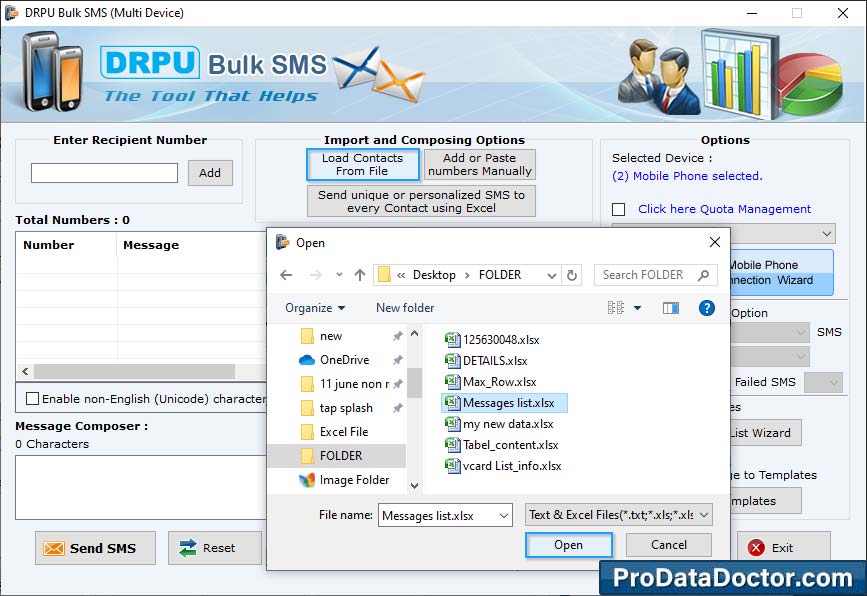 Bulk SMS Software (Multi-Device)