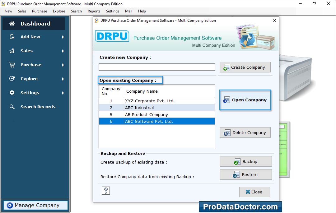 Purchase Order (Multi Company Edition) 