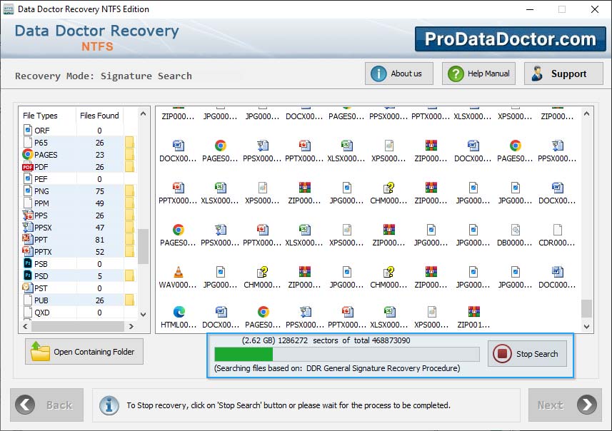 NTFS Data Recovery