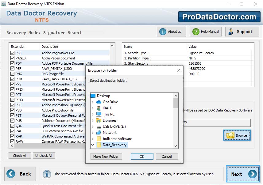 NTFS Data Recovery 