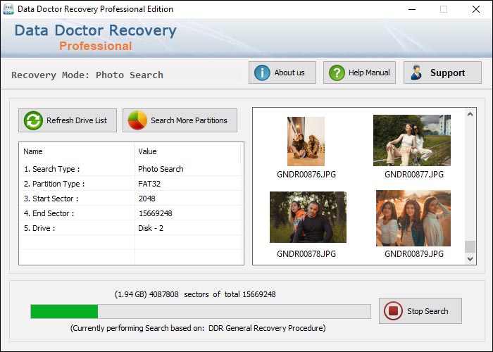 DDR Professional – Data Recovery