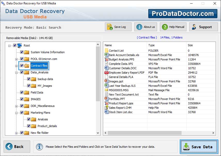 Removable Media Data Recovery 