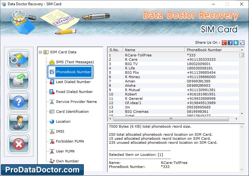 Sim Card Data Recovery