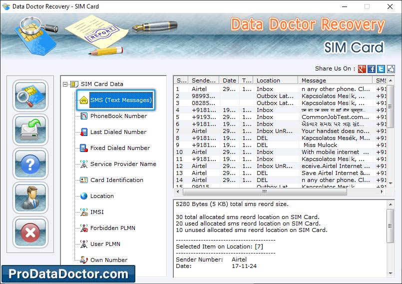 Sim Card Data Recovery