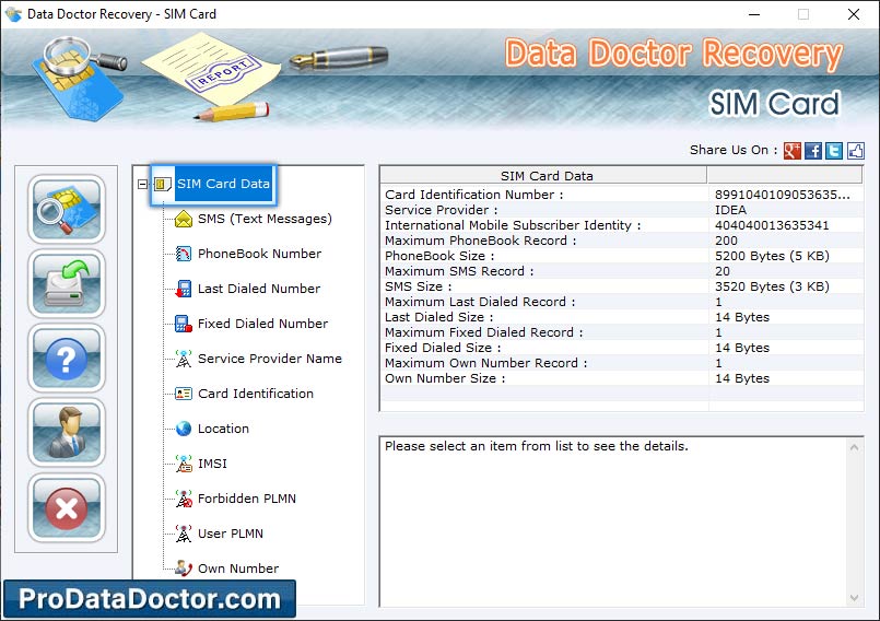 Sim Card Data Recovery 