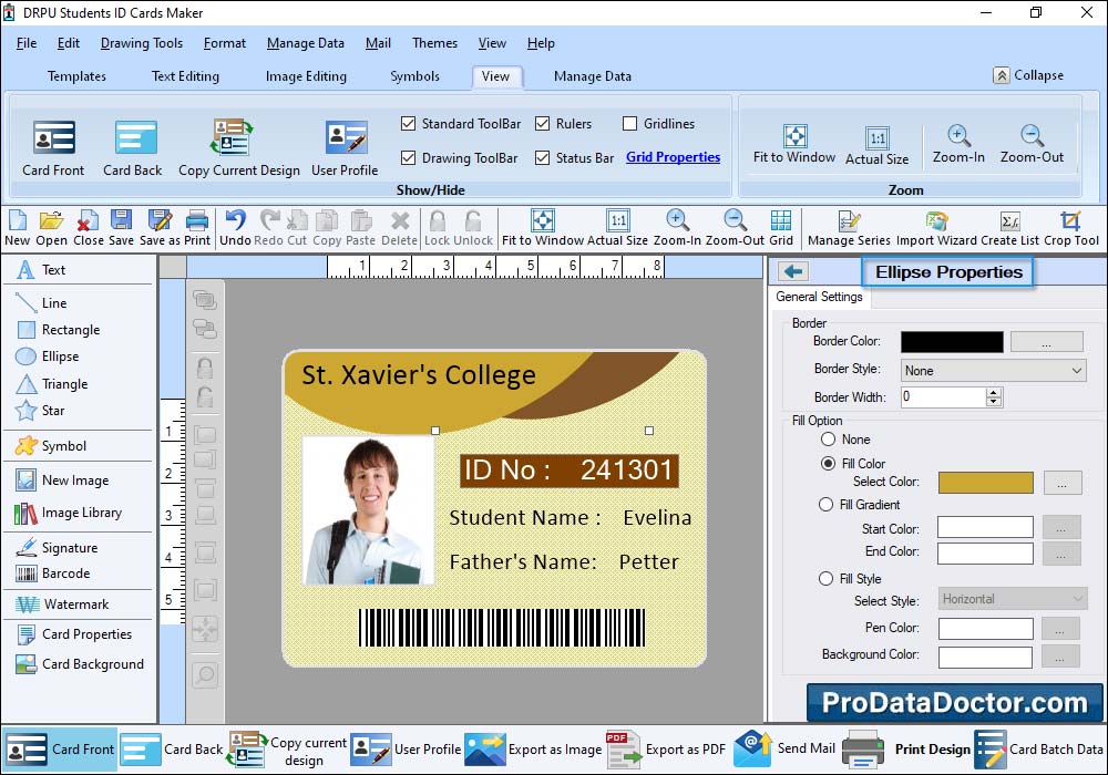 Designed ID Card