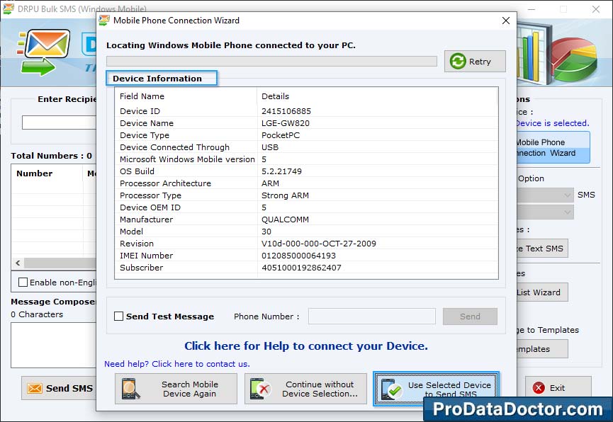 Bulk SMS Software - Multi USB Modem